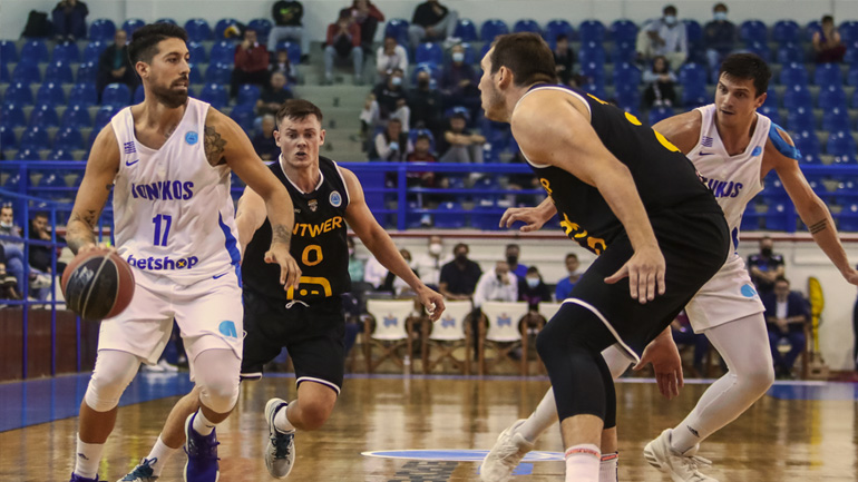 FIBA Europe Cup: Εντός έδρας ήττα για τον Ιωνικό με 92-81 από την Άντβερπ